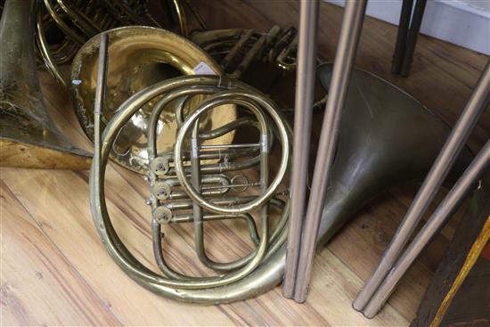 Four French horns